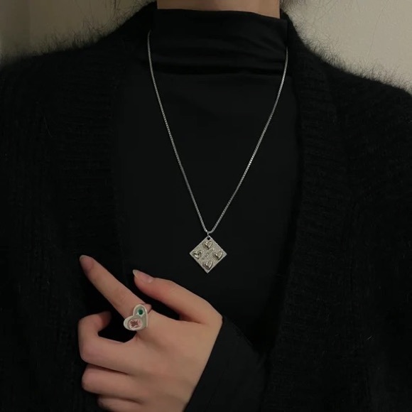 Love Pill Silver Choker - Picture 3 of 5